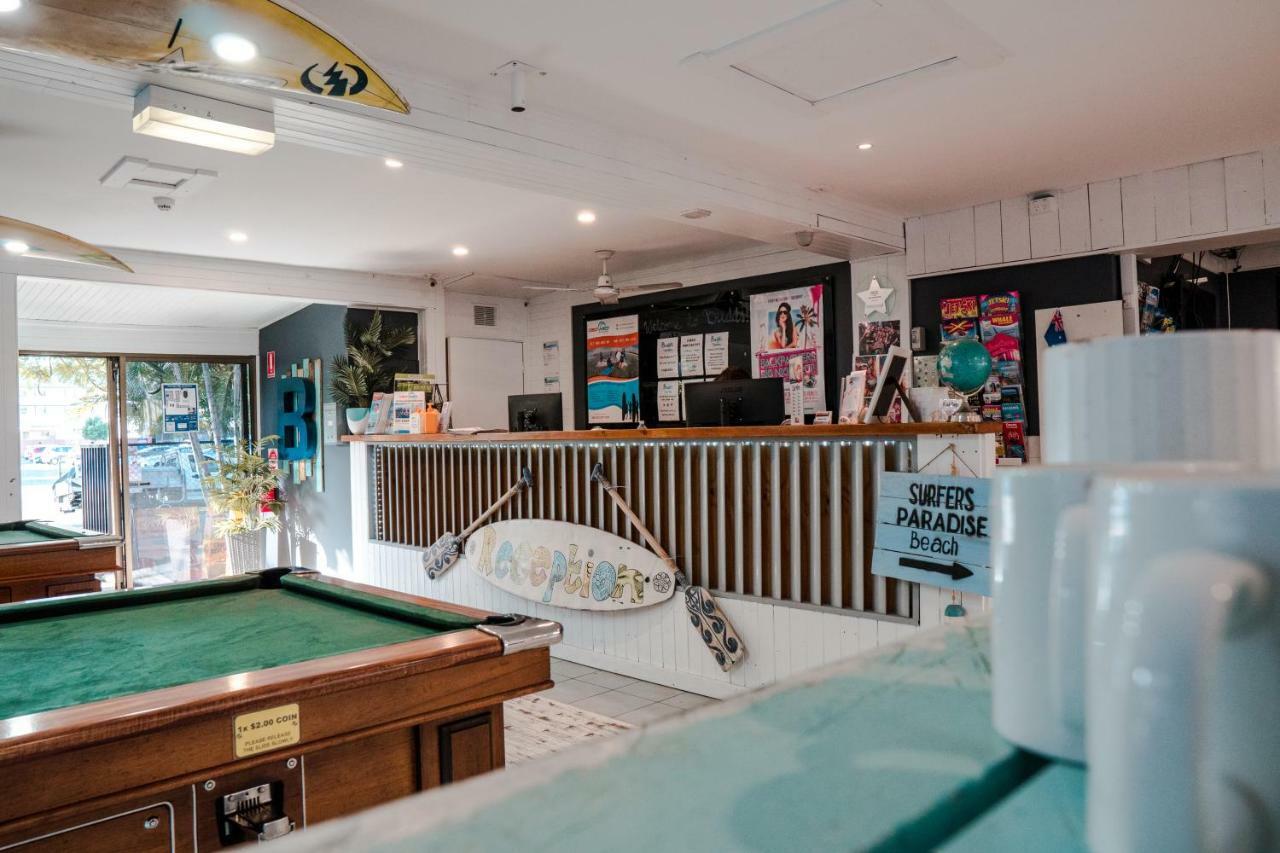 Budds In Surfers Backpackers Gold Coast Esterno foto